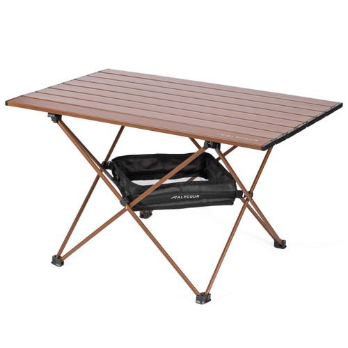 Alpcour portable camping table - camping,