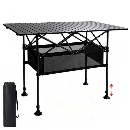 Large folding camping table - camping,