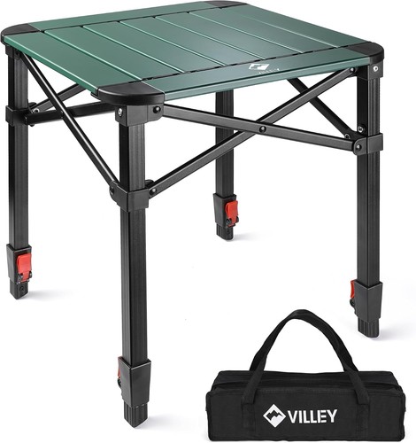 Folding camping square table - folding,